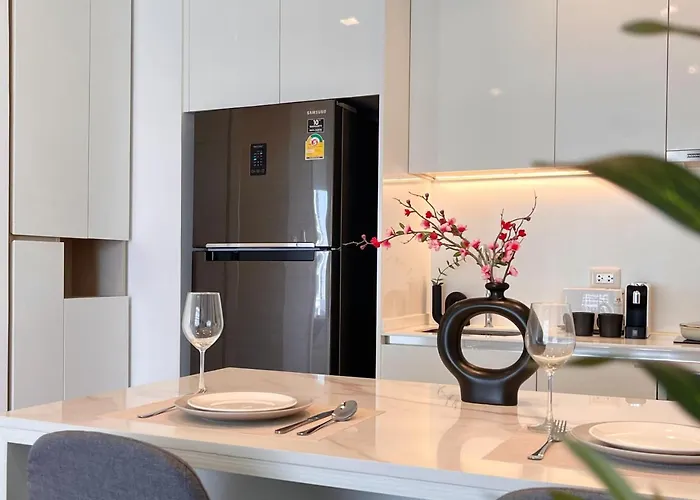 公寓 Near Bts L Workspace L Pool And Sauna 曼谷