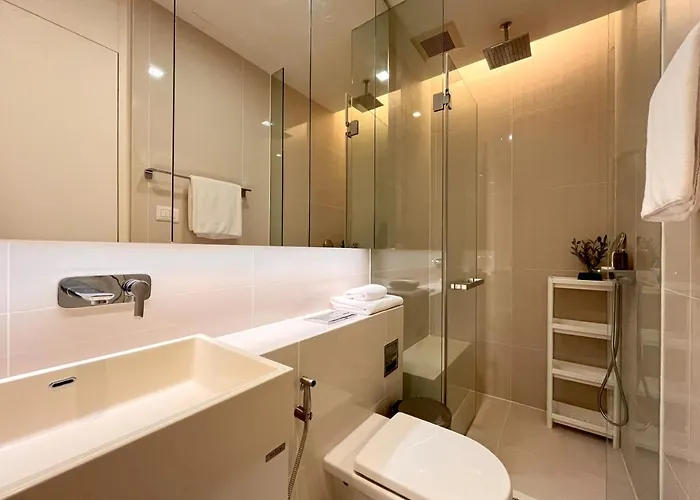 公寓 Near Bts L Workspace L Pool And Sauna 曼谷