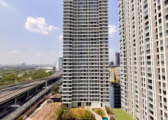 公寓 Near Bts L Workspace L Pool And Sauna 曼谷